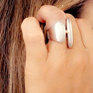 Antonio Bernardo Ring Silver 925 Asymmetrical